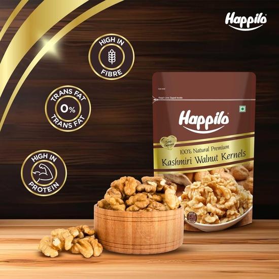 Happilo Premium 100% натуральные ядра кашмирских грецких орехов 200 г