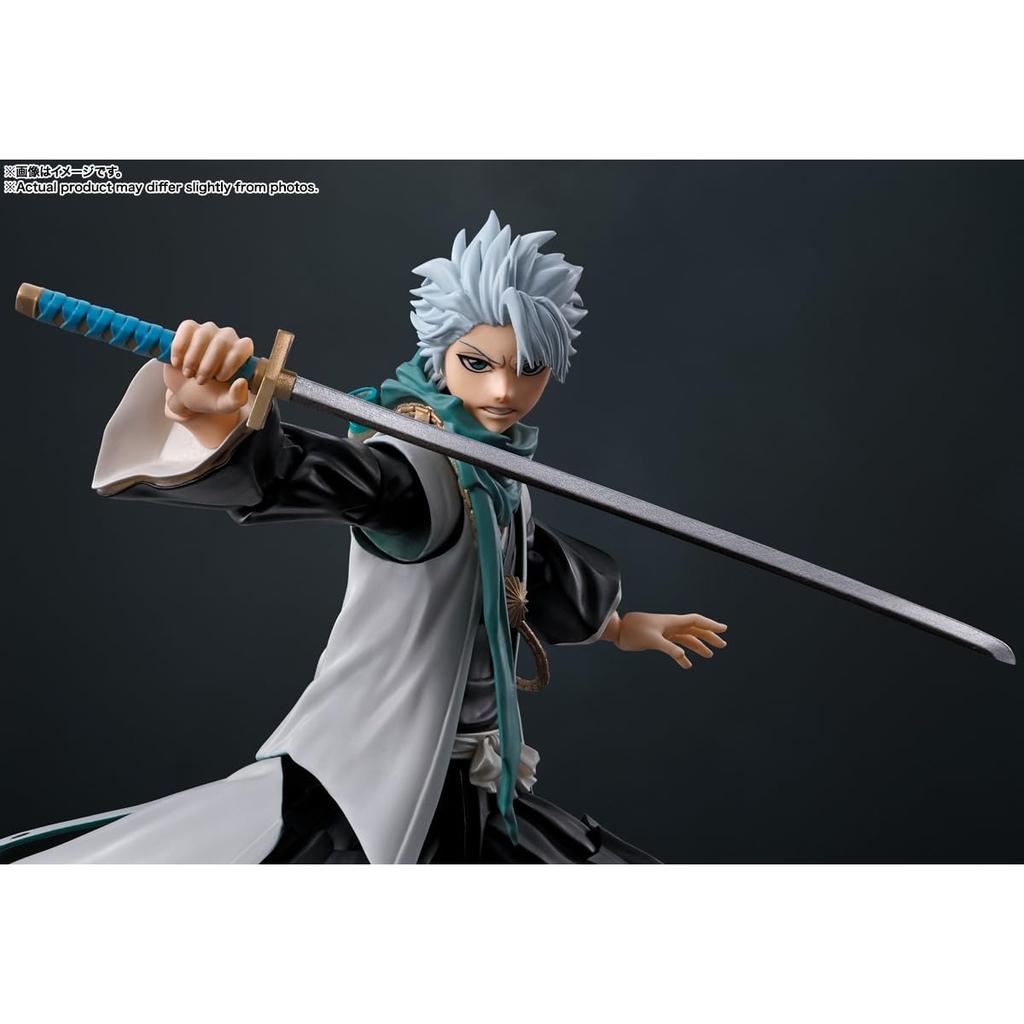 TAMASHII NATIONS С.Х.. Фигурка Figuarts BLEACH Toshiro Hitsugaya 135 мм из ПВХ и АБС окрашена