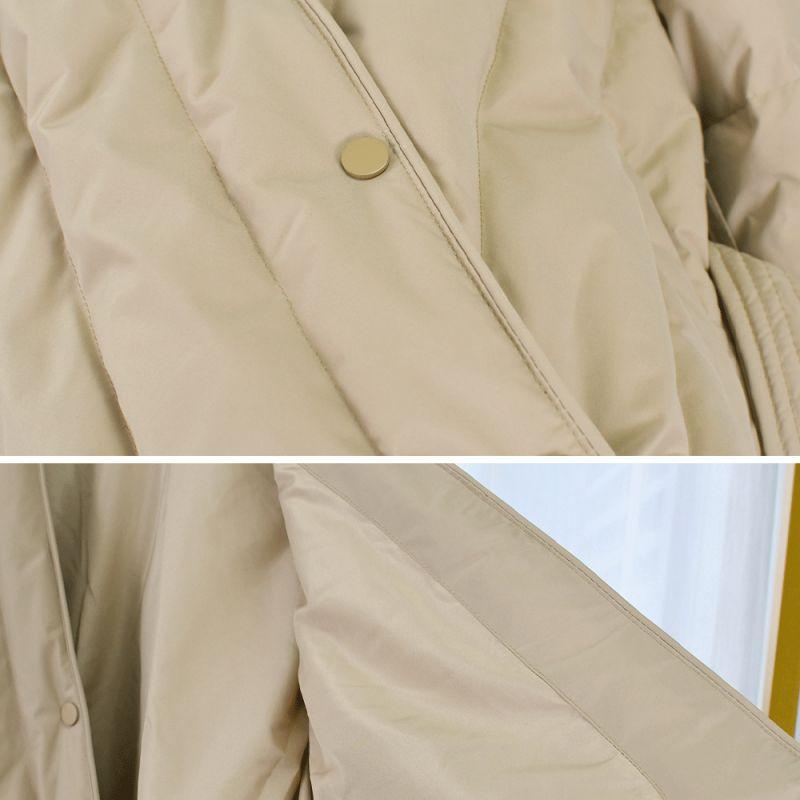 Women's Short Down Jacket Winter White Duck Down Jacket