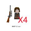 Конструктор MOC Фигурка Аксессуары Игрушечная Модель Западный Ковбой Шериф Армейский Солдат Щит Мини Кубики Сборка для Детей Подарок R072
