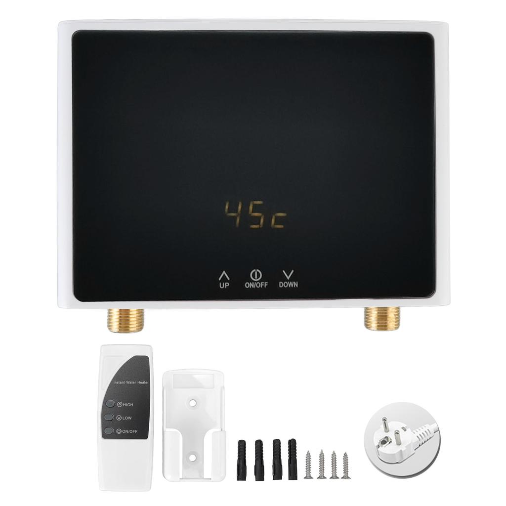 LF 001A Electric Tankless Water Heater Intelligent Instant Water Heater Panel Remote Control for