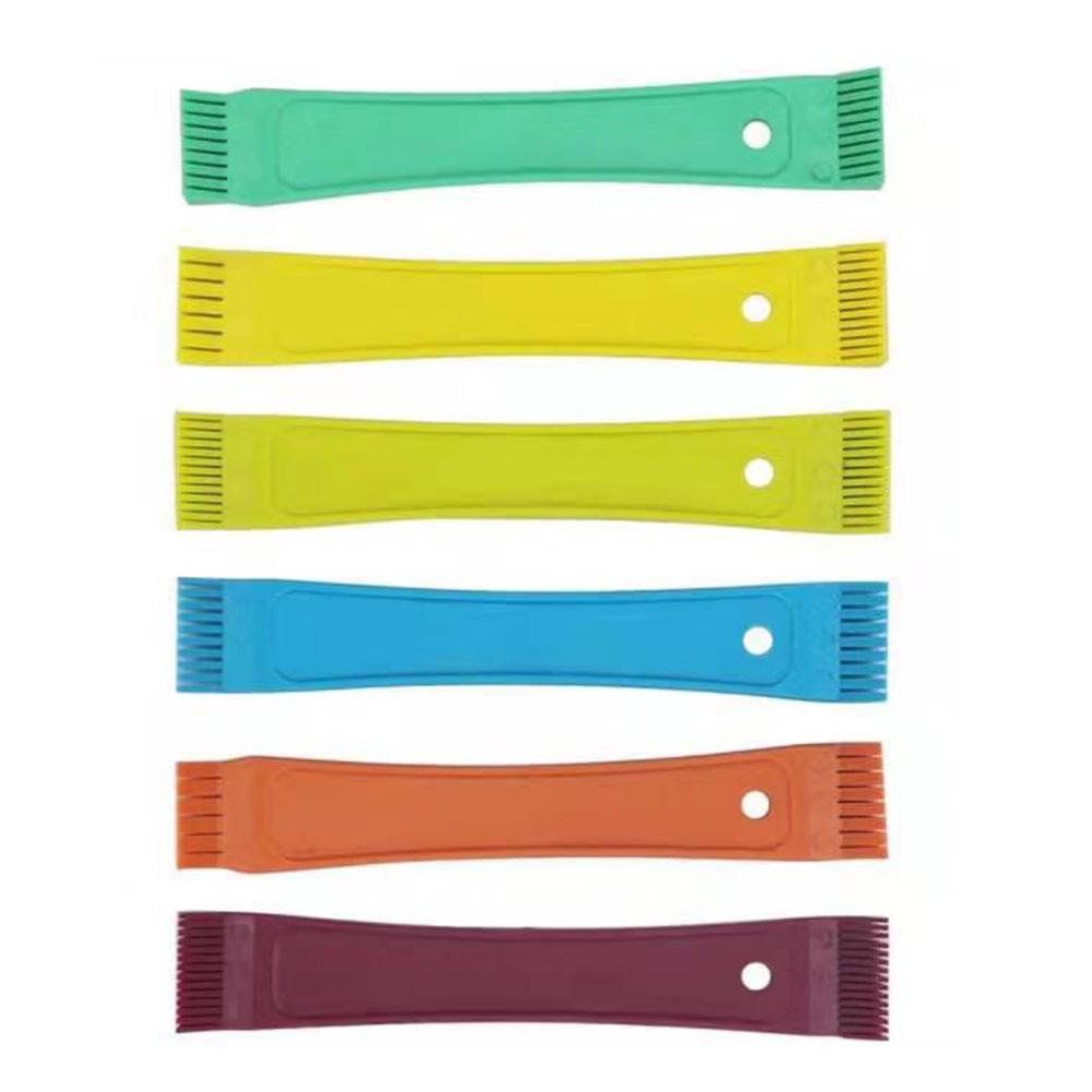 Пластиковый очиститель ребер кондиционера, портативный гребень для ребер кондиционера для очистки системы охлаждения автомобиля, наборы щеток для очистки, ремонтные инструменты