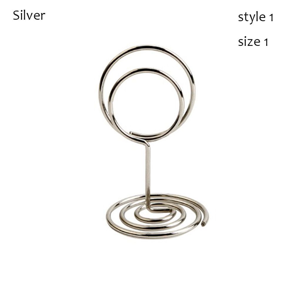 Принадлежности Зажим для бумаги Украшение рабочего стола Место Зажимы для карт Подставка для фотографий Зажимы Держатель для номеров стола