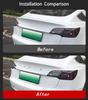 1pcs 3D ABS Logo Tesla Emblem Letters Car Trunk Badge Rear Letter Label Electroplated For MODEL 3 MODEL S X Modified accessories