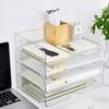 Large Capacity A4 Document Paper Organizer Transparent Paper Holder Shelf  Home Office