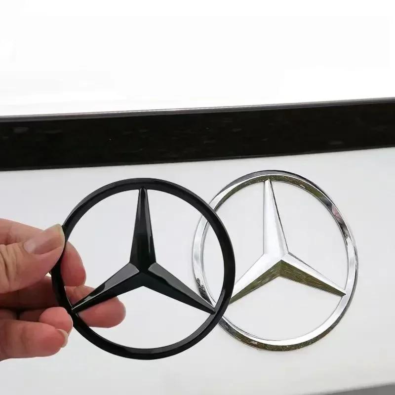 AABGV1 ABS Car Rear Badge Decal Trunk Emblem Sticker for Mercedes Benz S320 W164 W203 W204 W168 C180 E320 A200 CLA CLK CLS ML