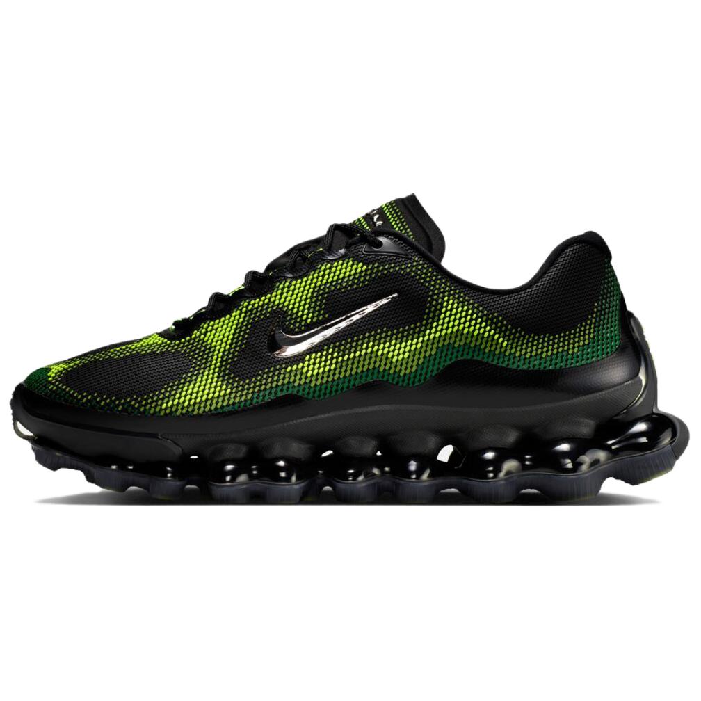 Nike AIR LIQUID MAX Удобные Беговые Кроссовки Мужские Черно-Зеленые IQ7634-001