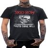 Американская классика Skid Row Хэви-метал группа Graffiti Gone Wild Черная футболка для взрослых