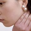 PEARLSONATE Ashore Earrings, Pearl