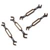 4Pcs RC Car Wrench 3/3.2/3.5/3.7/4/5/5.5/6Mm Ball Heads End Joint Remover Universal Tool For RC Car Drone Boat