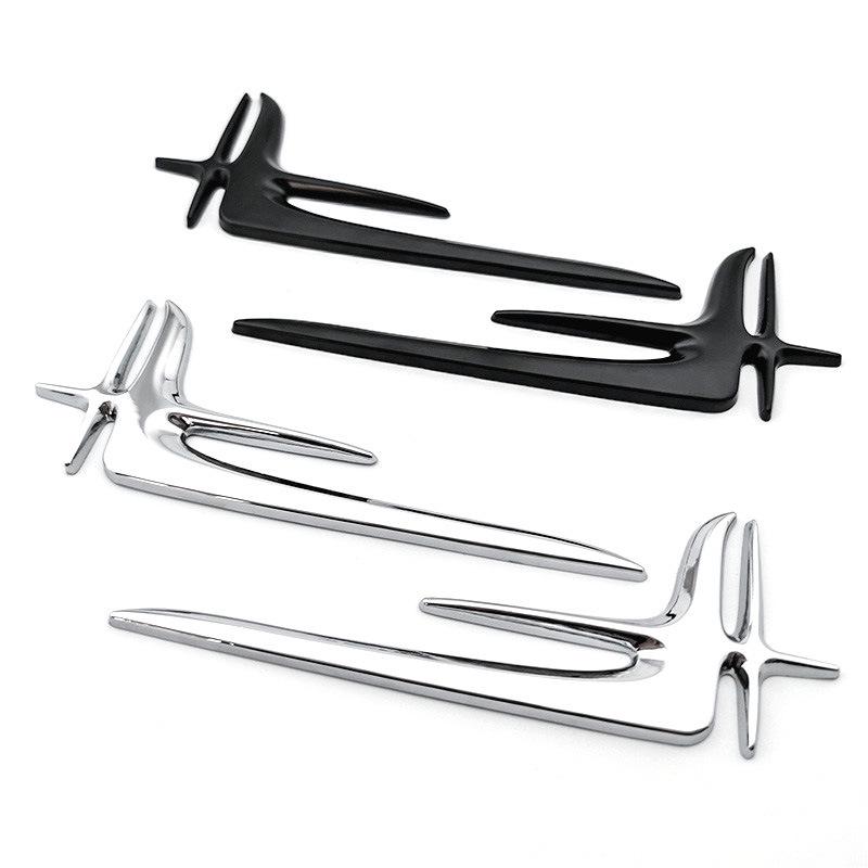 Декоративная наклейка на крыло автомобиля Mercedes-Benz C-Class/E-Class из расширенного металла