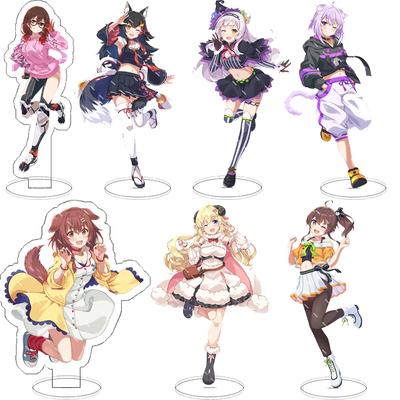 Япония Hololive Vtuber акриловые сумки Usada Pekora Uruha Rushia Hosimati Suisei Inugami Korone, сумки с подставкой, коллекция моделей тарелок