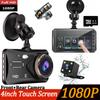 1080P Dash Cam for Cars 4inch Touch Screen Car DVR Video Recorder Dual Cam Front and Rear Camera Night Vision Car Assecories