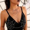 Accessories, Personalized Spider Web Bikini Clothing, Gothic Halloween Chain Body Chain Woman
