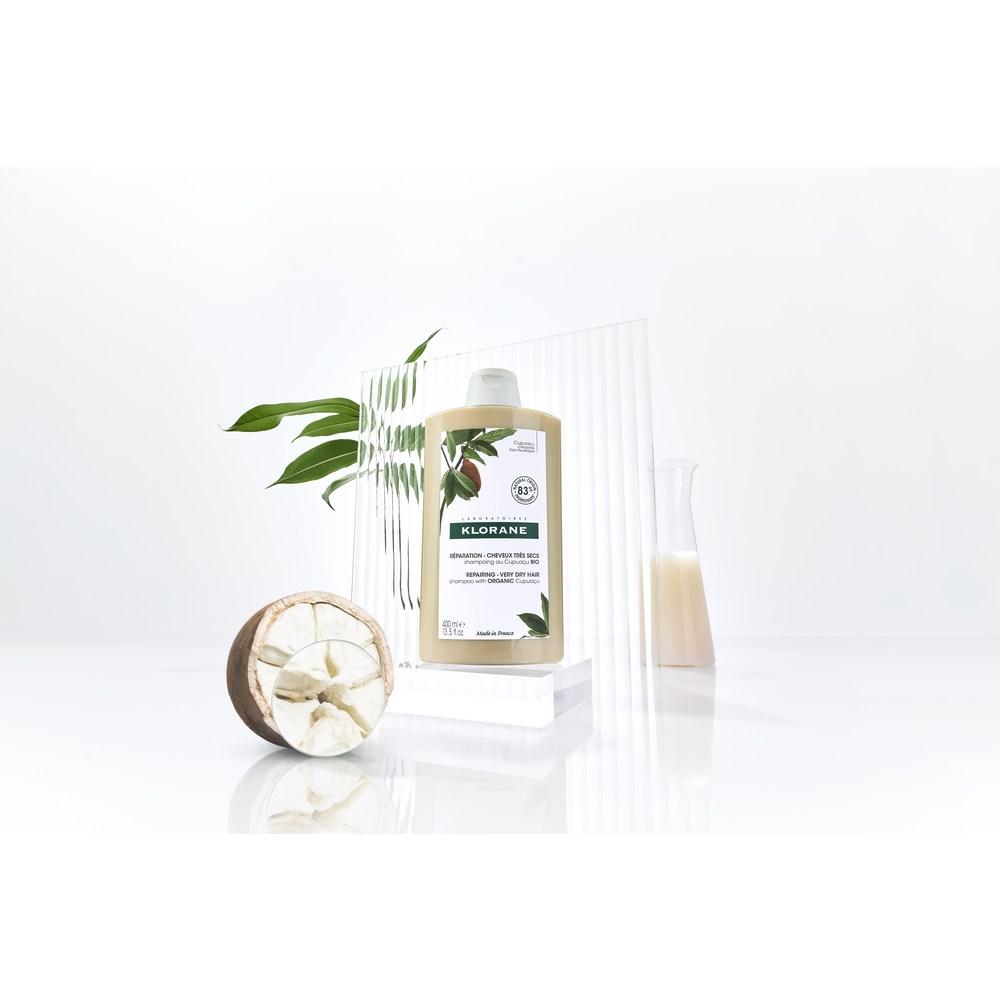 Шампунь Klorane Cupuaçu Butter Repair для сильно поврежденных волос, 400 мл, 1 шт.