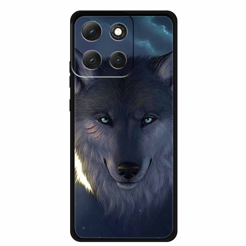 Чехол для Motorola Moto G86 Power 5G G 86 Power Мягкий ТПУ Силиконовые Задние Крышки Для Moto G86 Power Животные Расписной Тигр Лев Чехол