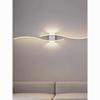 Minimalist Bedside Wall Lamp - Modern Long Strip Decorative Lighting for Living Room or Corridor.