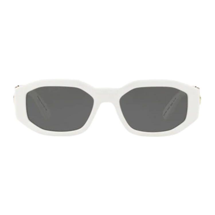 Versace Fashionable Elegant Gray Lens Rectangular Sunglasses Unisex sunglasses 0VE436140187