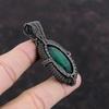 Зеленый огненный лабрадорит кулон медная проволока обернутая ювелирное изделие кулон ручной работы антикварное ювелирное изделие обернутый драгоценный камень кулон медный кулон для подарка