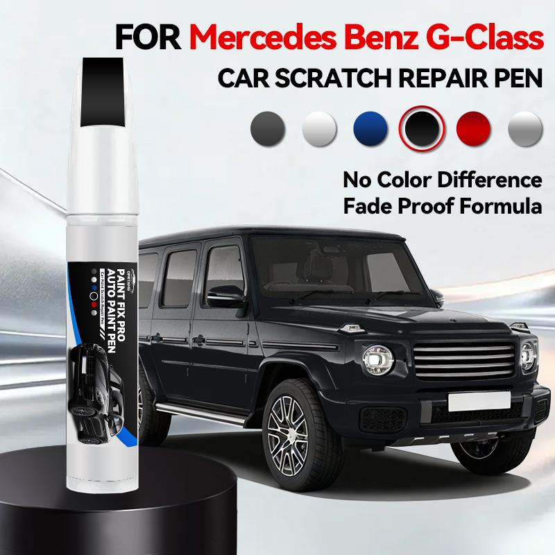For Mercedes Benz G-Class 1990-2026 Paint Repair Pen Touch Up Scratch Remover Auto Accessories Black White Silver Gray Blue Red