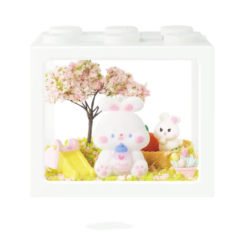 Handmade Art Toys 1PCS Handmade Material Pack Micro Landscape Scene Cottage Toys Birthday Gift for Girls