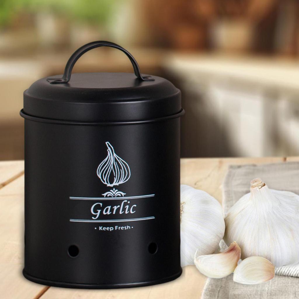 Жестяная банка для хранения овощей на кухне, контейнер для овощей Fresh Keeper с крышкой