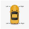 Car Rear Taillight Shell Brake Lights Shell Auto Rear Shell Cover for Mercedes-Benz V-Class Vito 2016-2021