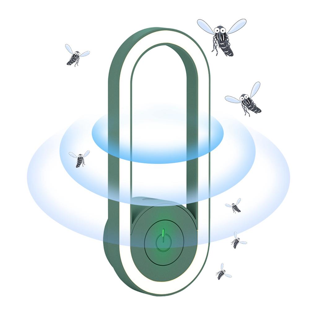 Electric Mosquito Lamp Plug In Ultrasonic Pest Repellent with LED Night Light Wall Mosquito Killer