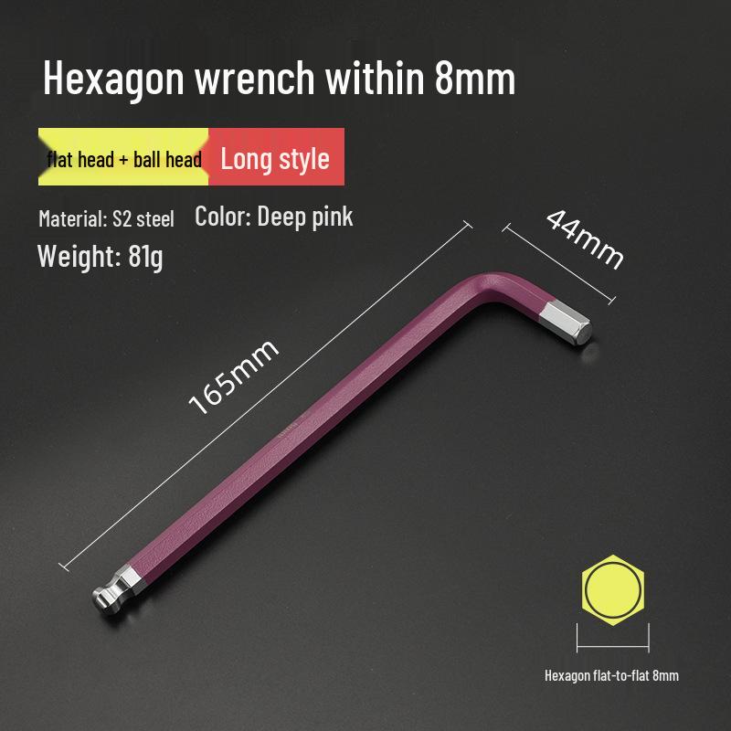 Промышленный набор цветных шестигранников Bangyuan (1.5-10ММ)