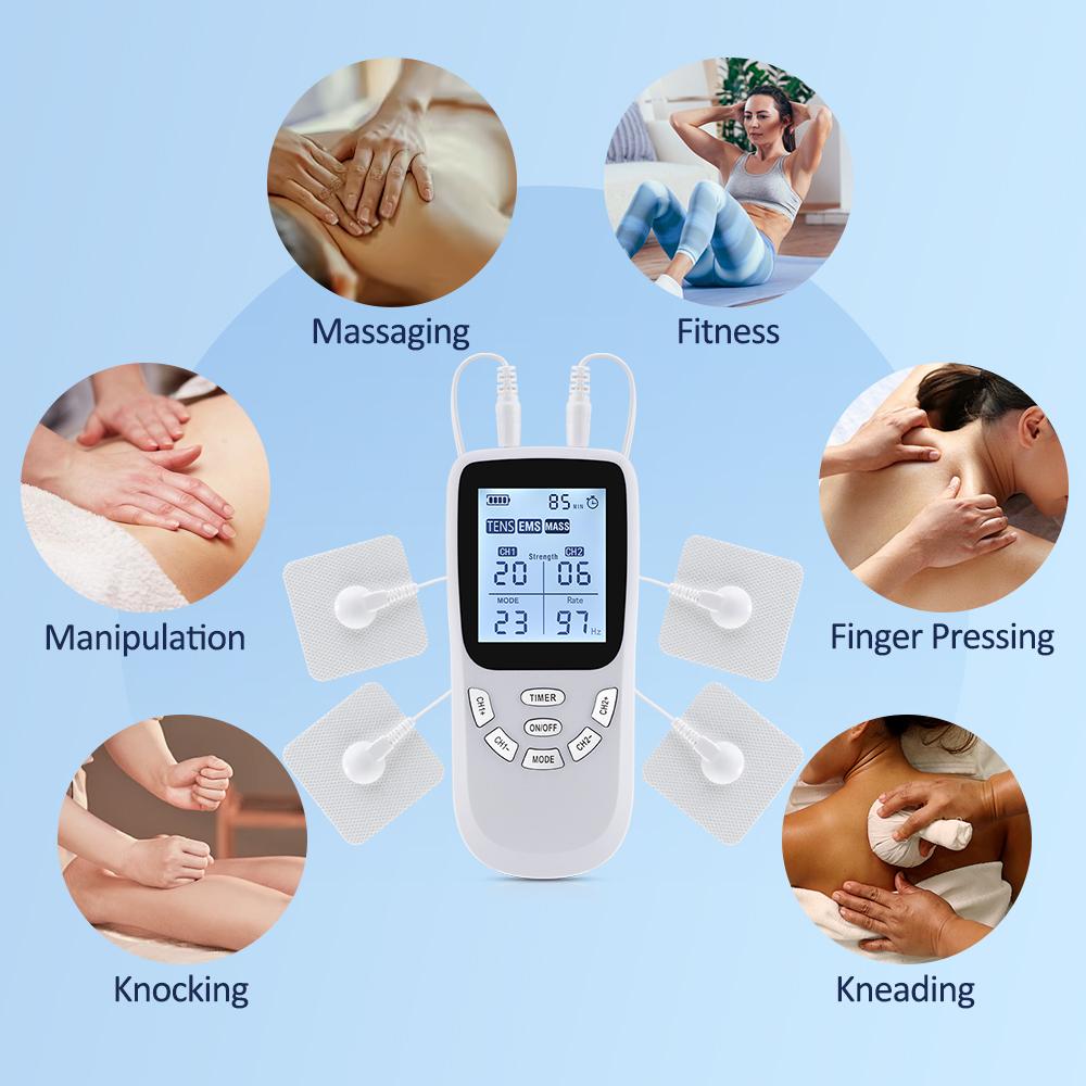 36 Modes Physiotherapy Tens Electric Muscle Stimulator EMS Acupuncture Full Body Massage Digital Therapy Slimming Machine