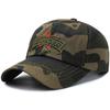 2019 New Military Fans Outdoor Leisure Mountaineering Visor Cotton Camouflage Baseball Cap, Three-dimensional Embroidery Cap