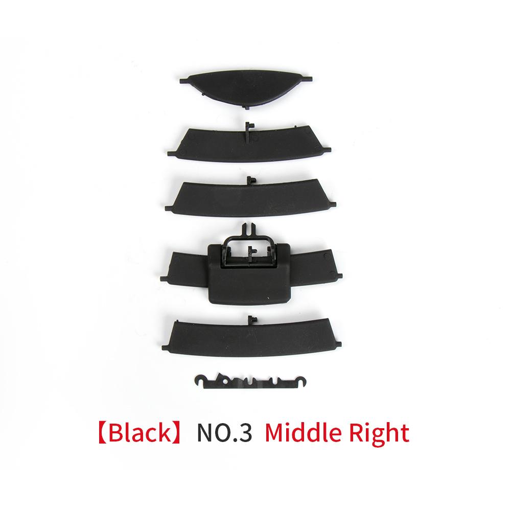 Новый 3-цветный автомобильный центральный приборный блок AC вентиляционная решетка панель ремонтный комплект для Mercedes Benz W164 W292 ML GL класс