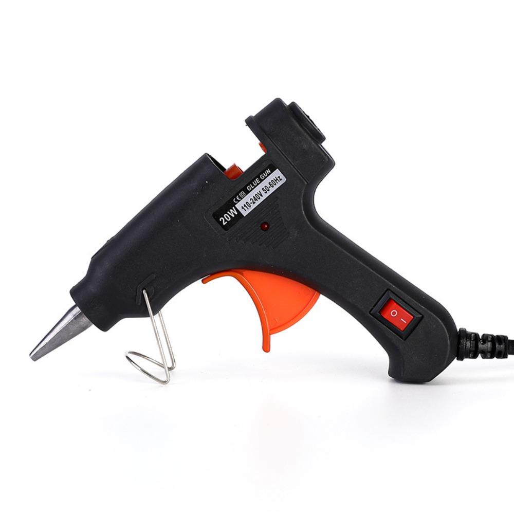 20 Вт Мини-клеевой пистолет для горячего расплава Бытовой Промышленный Пистолеты Температура Нагрева Термоэлектрический Инструмент для Ремонта Используйте 7 мм Клеевые Стержни