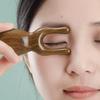 Расческа для массажа глаз снимает напряжение глаз, уменьшает отечность, способствует сиянию цвета лица, экологически чистая массажная расческа