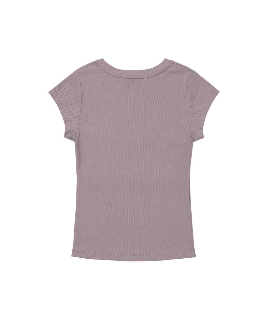 WELLBEING EXPRESS Peace Pigeon Tee Lilac