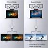 4k UHD-дисплей Usb C Thunderbolt3 Dual HDTV Extend 2 монитора Usb 3.0 Hub Type-C Dock Pd Быстрая зарядка для Macbook Pro Air