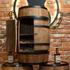 Casier à vin - Creative Cooper - Tonneau en bois - 80x50 cm - Wengé - Fait main
