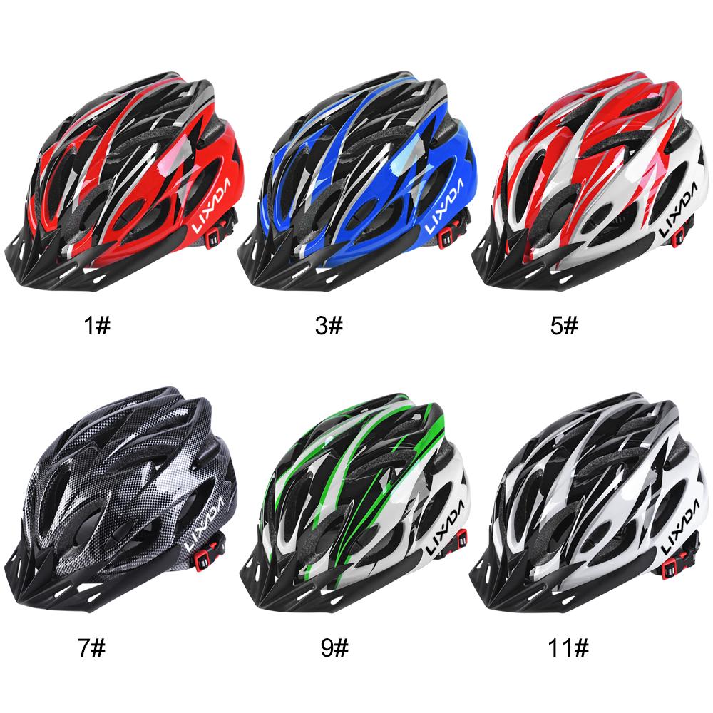 Lightweight Bicycle Helmet with Visor In-mold Mountain Road Bike Cycling Helmet Outdoor Sport