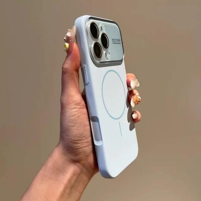 Для iPhone 17 Air Pro Max Роскошный Жидкий Магнитный Силиконовый Чехол-Бампер MagSafe Для iPhone 14 15 16 17 Защитная Крышка для Камеры