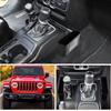 For Jeep Gladiator JT/JLU  2018-2024 Car Console Shifter Storage Box  Organizer
