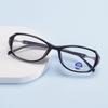 Simple Square Plastic Eyeglass Frame Fashion Trendy Reading Glasses Anti Blue Light Eyewear for Men and Women