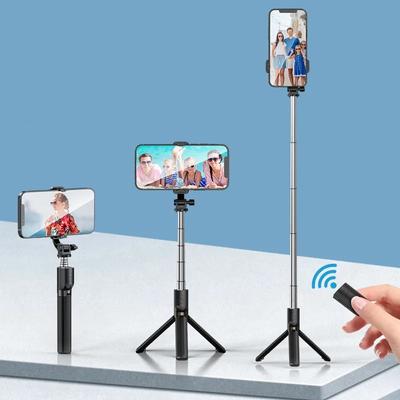 Беспроводная селфи-палка, штатив, подставка с подсветкой, Bluetooth-пульт, выдвижной штатив для iPhone, мобильный телефон, прямая трансляция TikTok