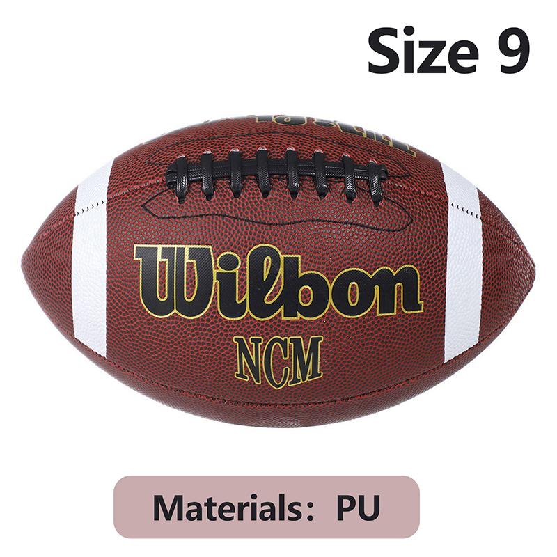 Standard Rugby Ball American Football Soccer Association Football Size 3 6 9 Sports Football Adult Kid Training Game Supplies