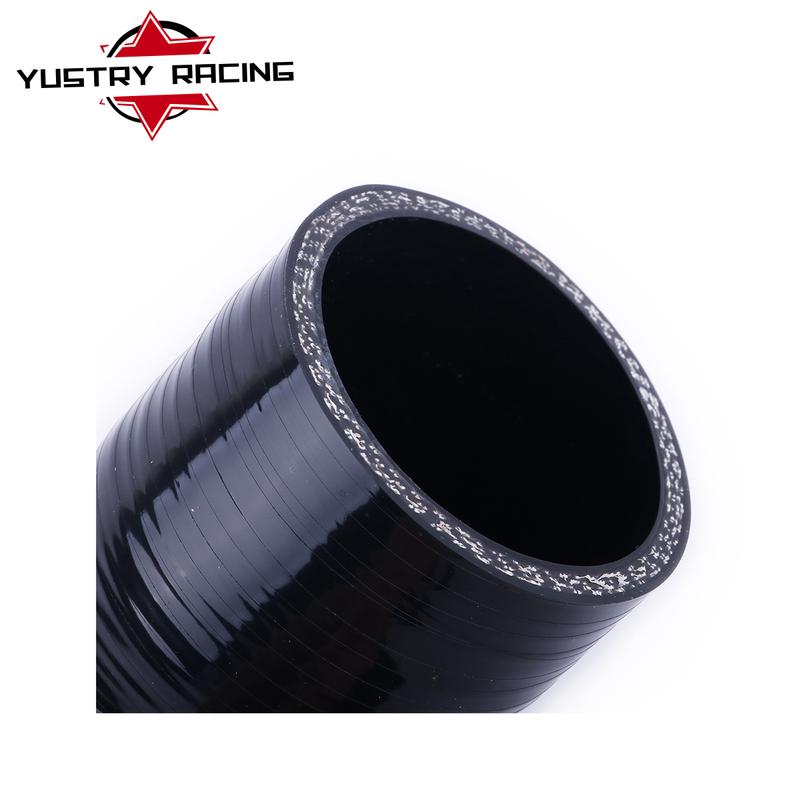 Black 3-PLY Lenght:90 Degree Elbow Silicone Hose Intercooler Coupler Reducer Turbo ID(mm):32 34 36 38 40 44 45 46 50 51 57 60