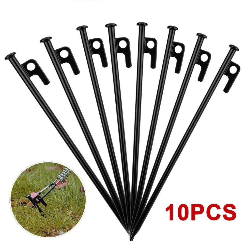 10 шт. Сверхпрочные колышки для кемпинга 30 см Колышки для палатки Прочные гвозди для грунта