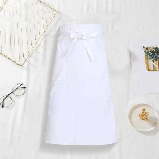 Полуфартук с карманами для официанта, повара, унисекс, униформа, фартук для бистро, кафе