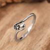 Женское кольцо «Любовь кошачьей лапы», Милое кольцо на каждый день, Модное и популярное