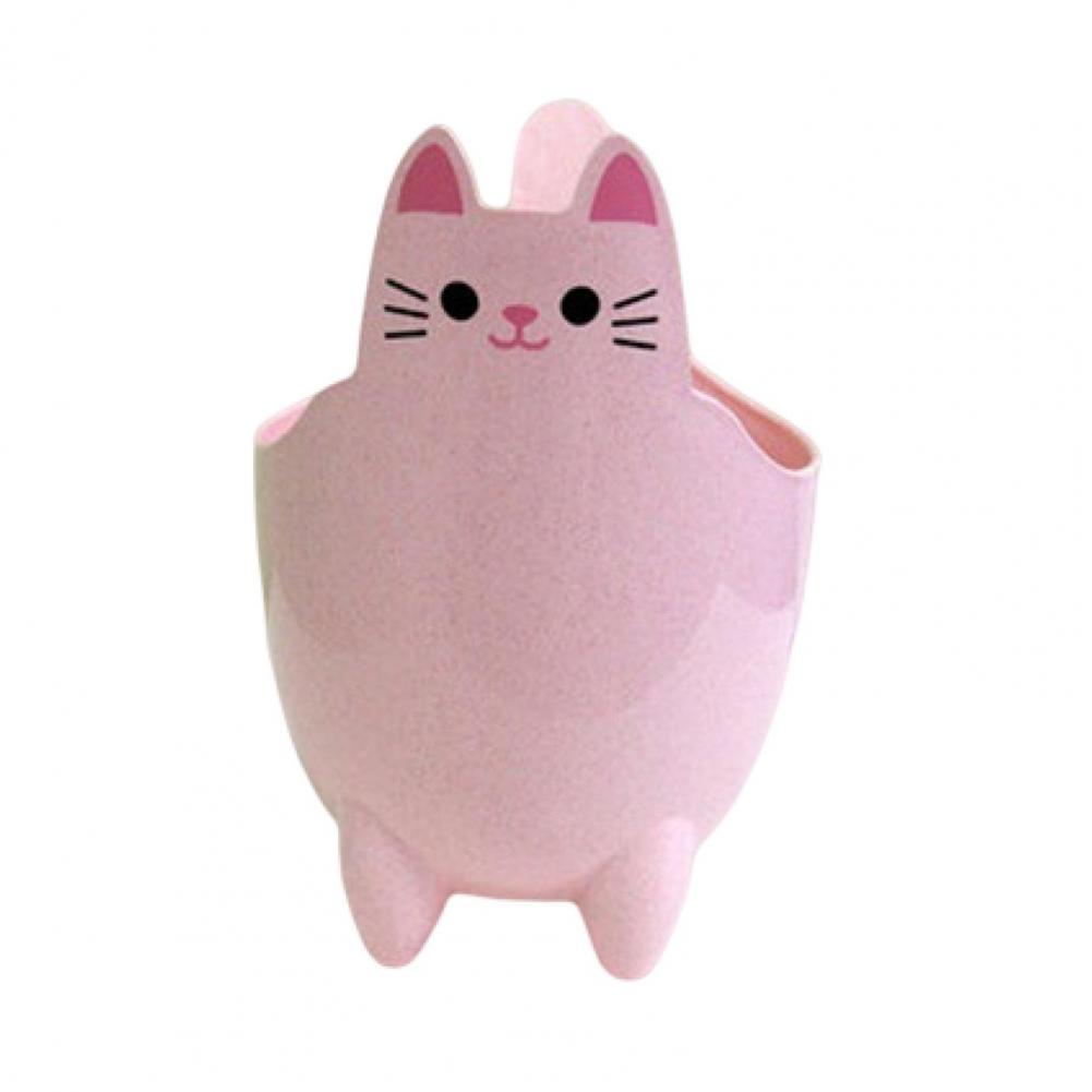 Настольный мусорный бак без крышки в форме милого кота для гостиной, спальни, мусорные баки, ведро для хранения всякой всячины, хозяйственные принадлежности