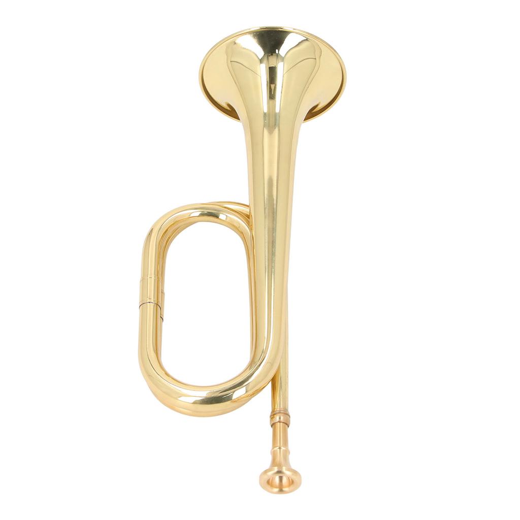 Испанский горн, тональность C, духовой инструмент для кавалерийской трубы, диаметр 11 см, высота 34 см, мундштук