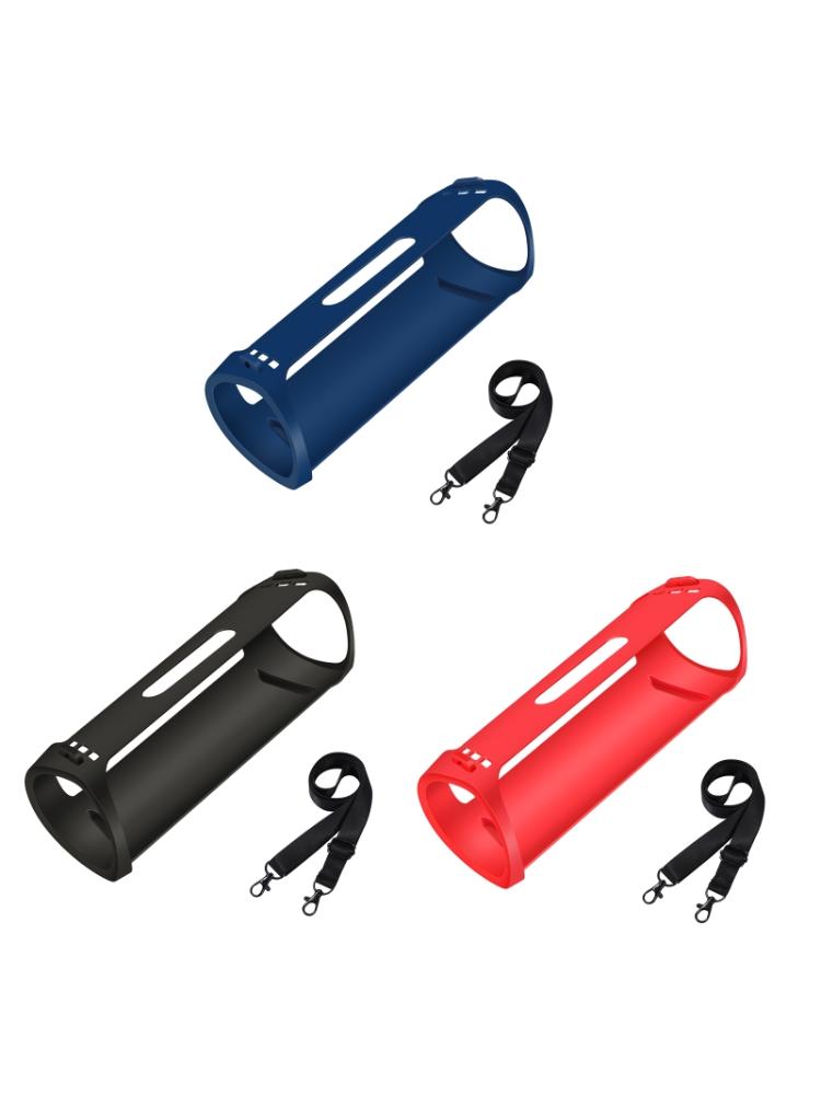 Силикагелевая противоударная сумка для переноски, путешествий, черный чехол для беспроводного динамика SRS-XB43, защитный чехол